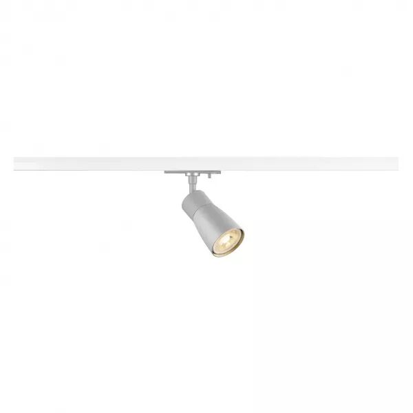 SLV - PURI 2.0 Dome, spot pour rail 1 allumage, int�rieur, GU10, simple, 6W, gris (1008253)