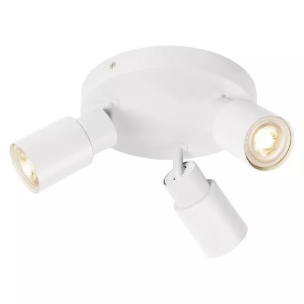SLV - PURI 2.0 Tube, applique et plafonnier, rond, triple, 6W, GU10, blanc (1008334)