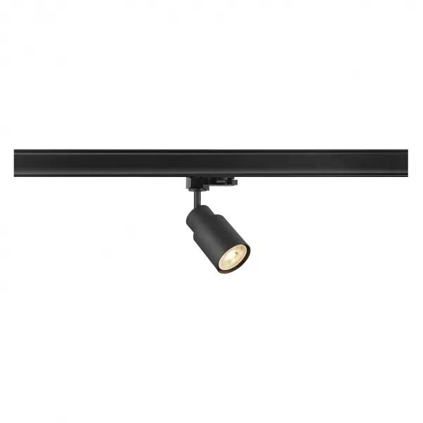 SLV - PURI 2.0 Tube, spot rail 3 allumages, int�rieur, GU10, simple, 6W, noir (1008266)