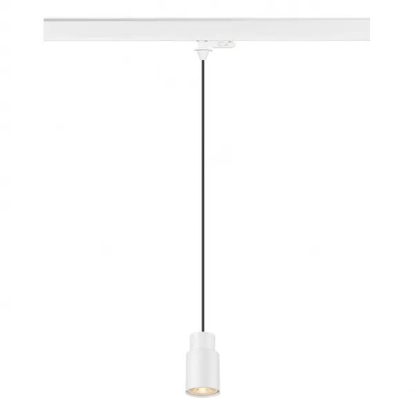 SLV - PURI 2.0 Tube, suspension rail 3 allumages, GU10, L200 cm, simple, 6W, blanc (1008277)