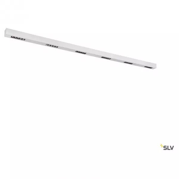 SLV - Q-LINE�, plafonnier int�rieur, 2m, gris argent, LED, 93W, 3000K, variable (1000693)