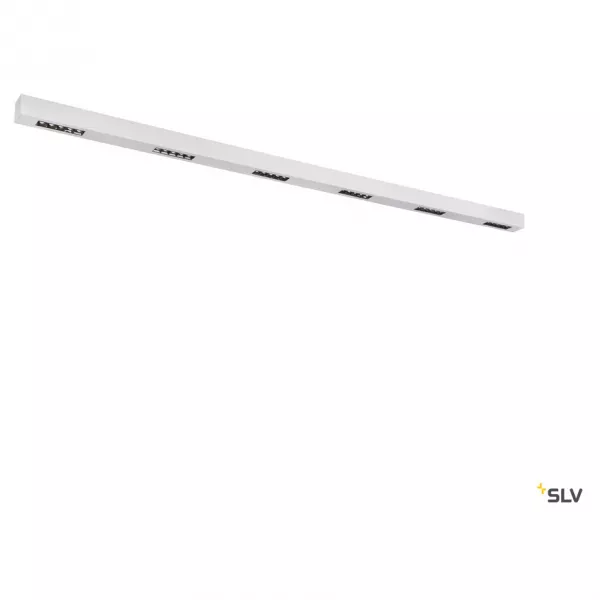 SLV - Q-LINE�, plafonnier int�rieur, 2m, gris argent, LED, 93W, 4000K, variable (1000696)