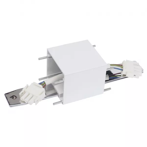 SLV - Q-LINE� WALL, connecteur droit, blanc/chrome (155051)