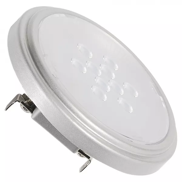 SLV - QR111 Retrofit LED, G53, 2700K, 25�, gris argent (560642)