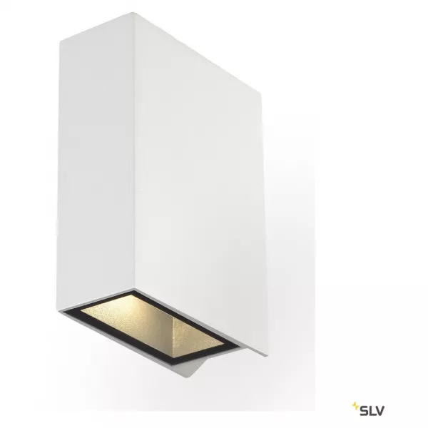 SLV - QUAD UP/DOWN 12, applique ext�rieure, blanc, LED, 6,8W, 3000K, IP44 (232471)