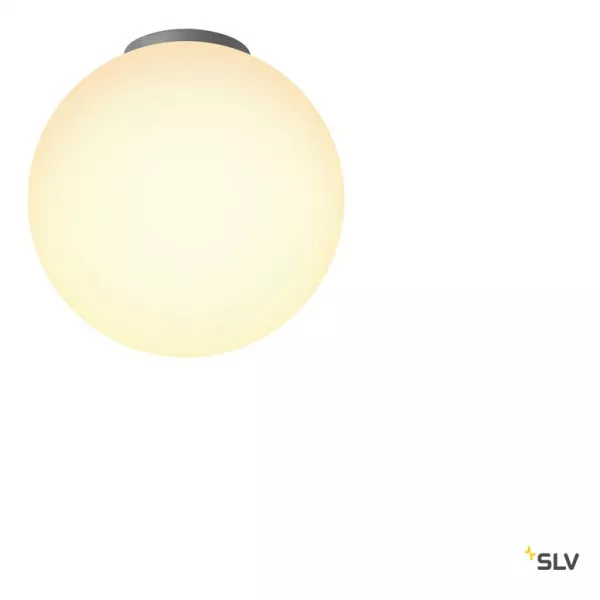 SLV - ROTOBALL 25, plafonnier int�rieur, blanc, E27, 24W max (1002051)