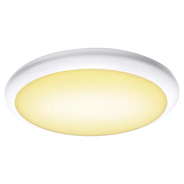 SLV - RUBA 16 d�tecteur, applique/plafonnier blanc, LED 24W 3000/4000K, IP65 (1001913)