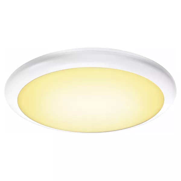 SLV - RUBA 20, applique et plafonnier ext�rieur, blanc, LED, 27W, 3000K/4000K, IP65 (1001911)