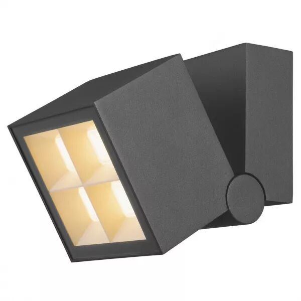 SLV - S-CUBE, Plafonnier et applique saillie, 2700/3000K, 15W, PHASE, 80�, anthracite (1007458)