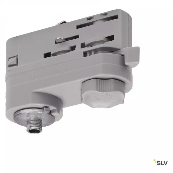 SLV - S-TRACK, adaptateur, pour rail 3 allumages, int�rieur, gris argent (175204)