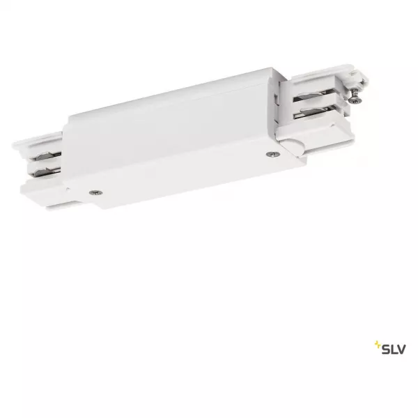 SLV - S-TRACK, connecteur longitudinal, blanc (175091)