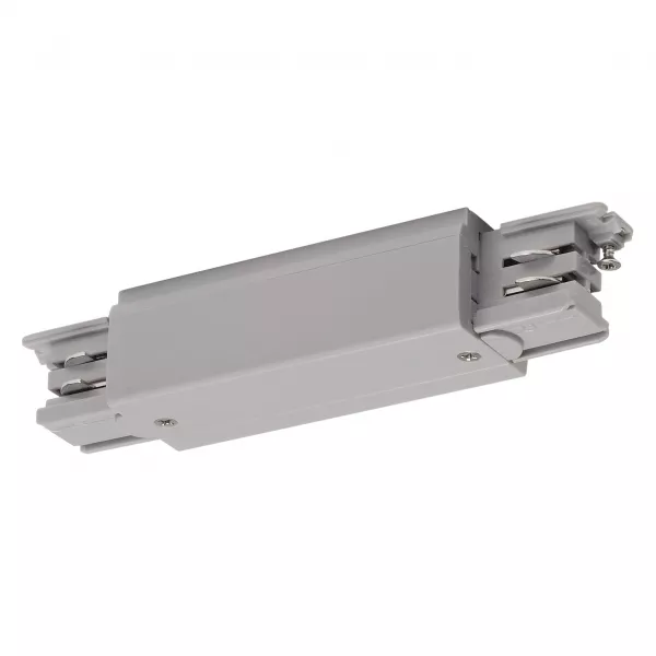 SLV - S-TRACK, connecteur longitudinal, gris argent (175094)