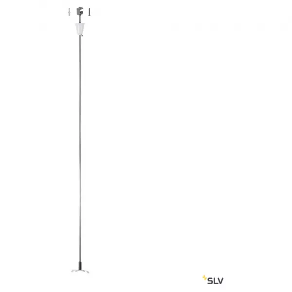 SLV - S-TRACK, kit de suspension, 1m, tige blanche (175161)