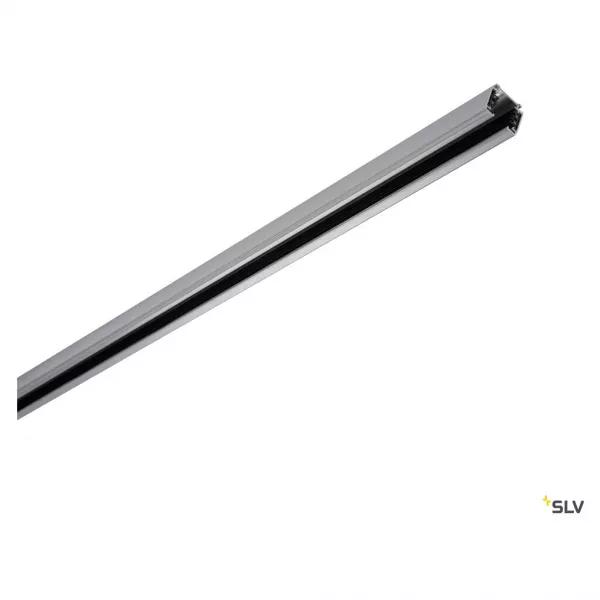 SLV - S-TRACK, spot pour rail 3 allumages, int�rieur, 1m, gris argent (175014)