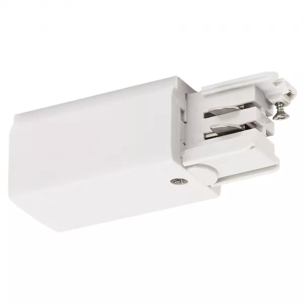 SLV - S-TRACK alimentation, Phase, terre gauche, pour rail 3 all., int�rieur, blanc (1001379)