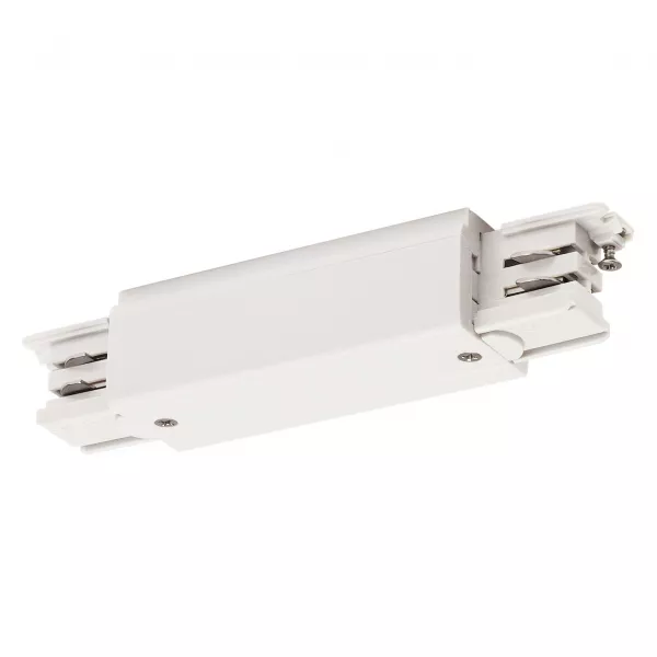 SLV - S-TRACK Connecteur, avec possibilit� d\'alimentation, Phase, blanc (1001383)