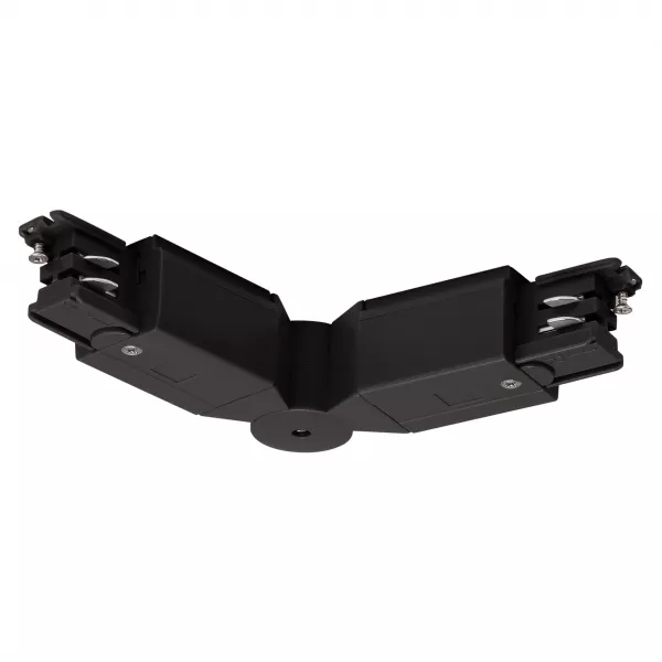 SLV - S-TRACK connecteur flexible, Phase, pour rail 3 allumages, int�rieur, noir (175100)