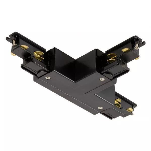 SLV - S-TRACK connecteur T, possible alimentation, Dali Phase, r�versible, droite noir (1007820)