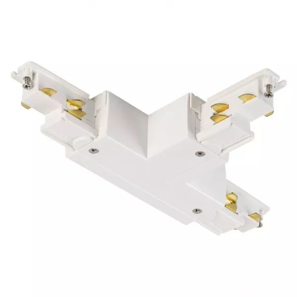 SLV - S-TRACK connecteur T, possible alimentation, Dali Phase, r�versible droite blanc (1007821)