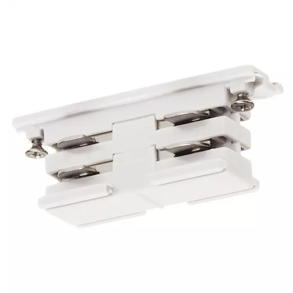 SLV - S-TRACK mini-connecteur, Phase, pour rail 3 allumages, int�rieur, blanc (1001381)