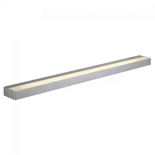 SLV - SEDO 21 applique, carr�e, alu bross�, verre satin�, G5, �co. �nergie, (151772)