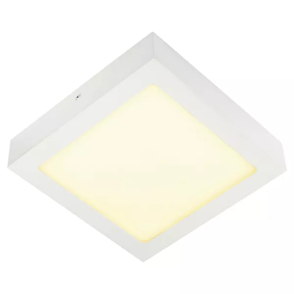 SLV - SENSER 14, applique et plafonnier, carr�, blanc, 14W, LED 3000K (162983)