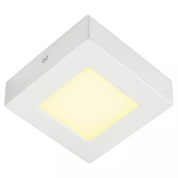 SLV - SENSER 6, applique et plafonnier, carr�, blanc, 6W, LED 3000K (162963)