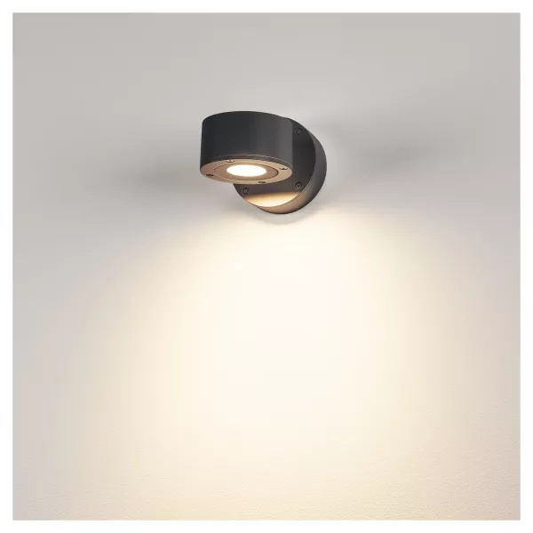 SLV - SITRA, applique ext�rieure, anthracite, LED, 9W, 3000K, IP44 (1002016)