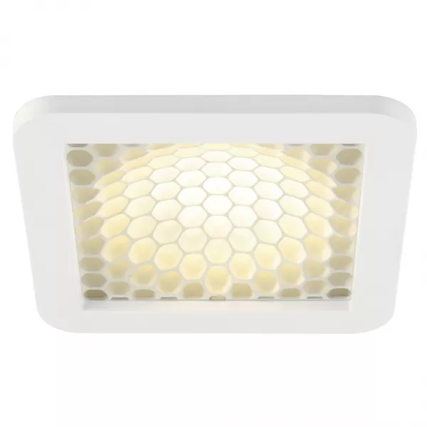 SLV - SKALUX COMB, plafonnier encastr�, carr�, blanc, 3000K (162601)
