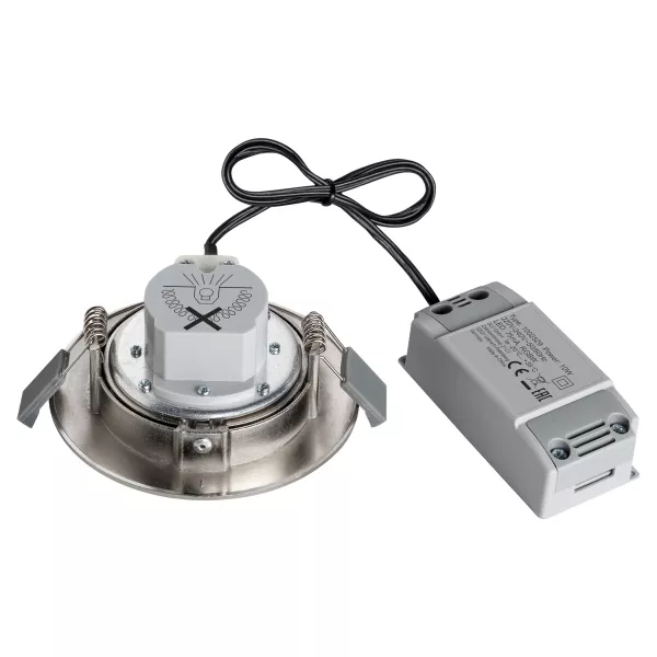 SLV - SLV PLAY, encastr� de plafond int�rieur, inox, LED, 10W, RGBW (1002529)