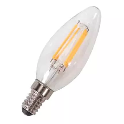 SLV - Source LED C35, transparent, E14, 4,5W, 2700K, variable (1002128)