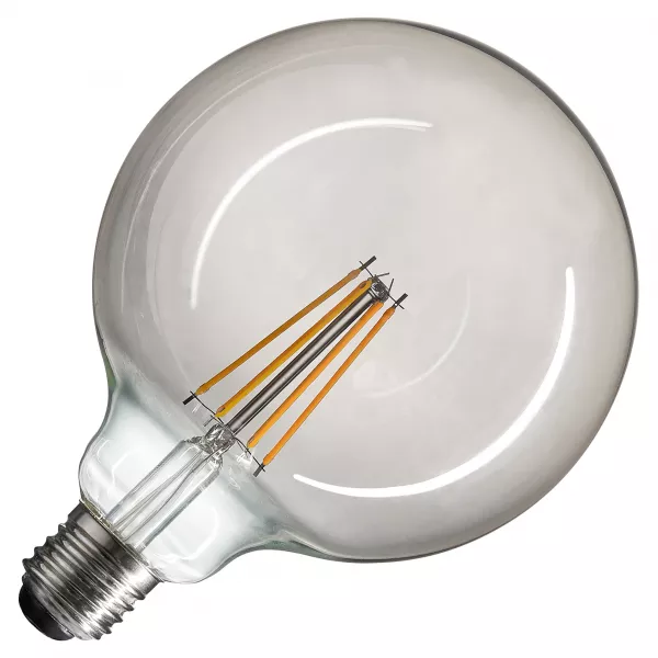 SLV - Source LED G125, E27, 7W, 2700K, verre fum� (1003092)
