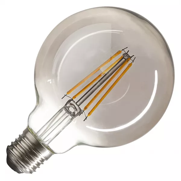 SLV - Source LED G95, E27, 7W, 2700K, verre fum� (1003091)
