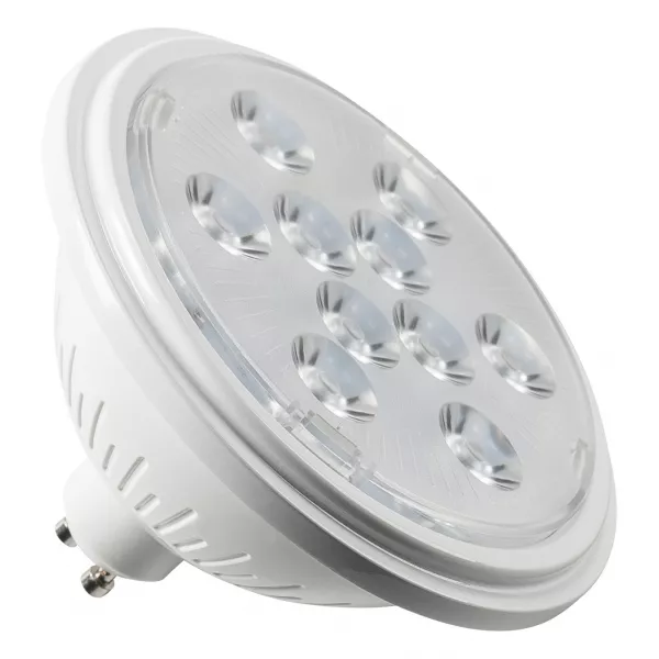 SLV - Source LED QPAR111, GU10, 7W, 3000K, blanc (1001569)