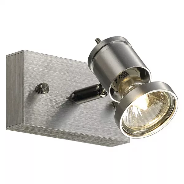 SLV - SOUVEREEN I QPAR51, applique et plafonnier, alu bross�, GU10, max 75W (1000265)