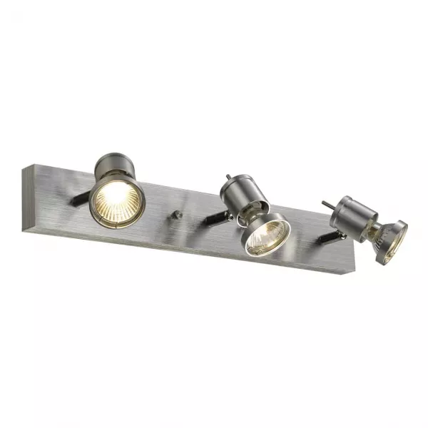 SLV - SOUVEREEN III QPAR51, applique et plafonnier, alu bross�, GU10, max 7 (1000267)