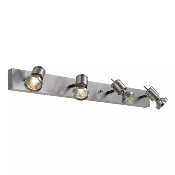 SLV - SOUVEREEN IV QPAR51, applique et plafonnier, alu bross�, GU10, max 75 (1000268)