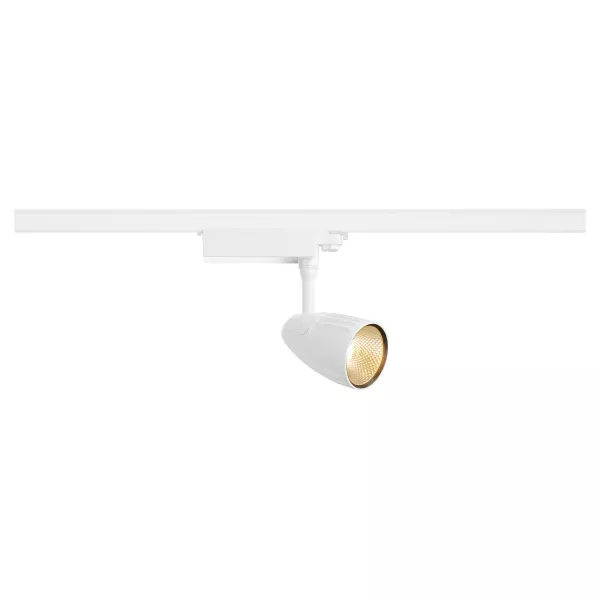 SLV - SPOT T, spot pour rail 3 allumages, int�rieur, blanc, LED, 39W, 3000K (1001270)