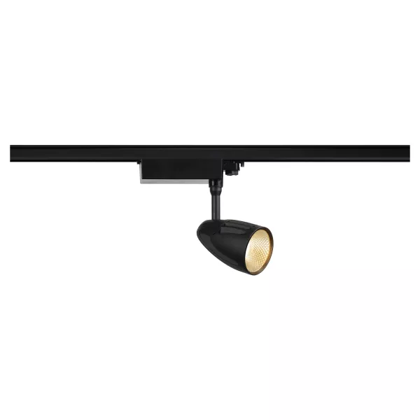 SLV - SPOT T, spot pour rail 3 allumages, int�rieur, noir, LED, 39W, 3000K (1001269)