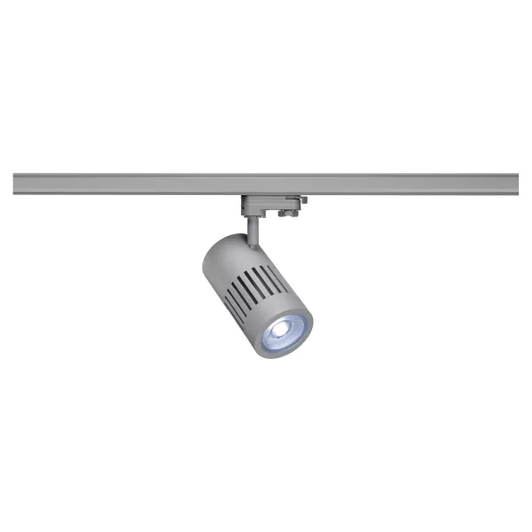 SLV - STRUCTEC, 28W, Gris argent, 4000K, 36�, adapt rail 3 all. inclus (1000988)