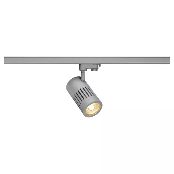 SLV - STRUCTEC, 35W, Gris argent, 3000K, 36�, adapt rail 3 all. inclus (1000994)