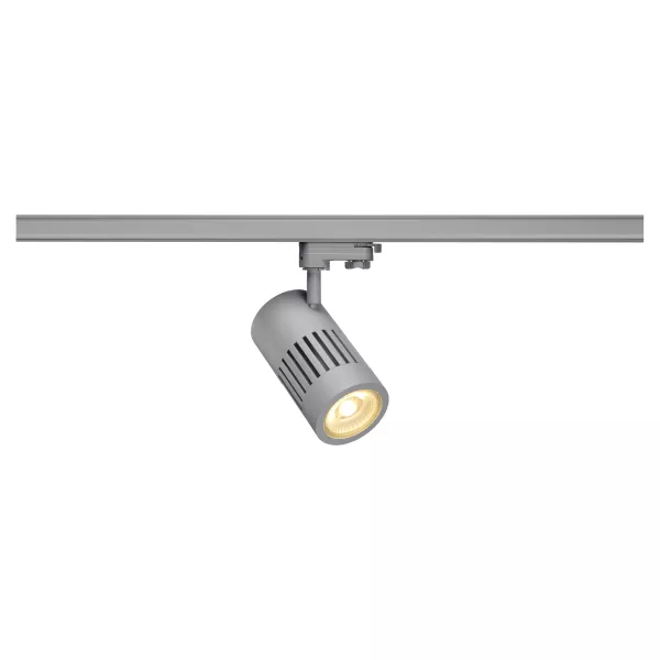 SLV - STRUCTEC, 35W, Gris argent, 3000K, 60�, adapt rail 3 all. inclus (1000997)