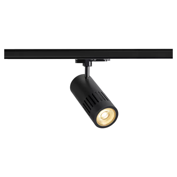 SLV - STRUCTEC, spot pour rail 3 allumages, int�rieur, noir mat, LED, 29W, 3000K, vari (1003024)