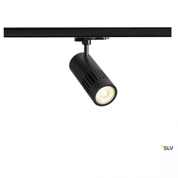 SLV - STRUCTEC, spot pour rail 3 allumages, int�rieur, noir mat, LED, 29W, 4000K, vari (1003026)