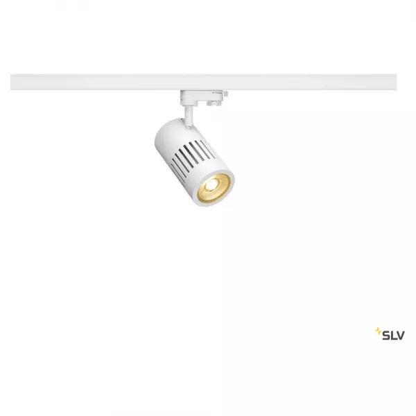 SLV - STRUCTEC, spot pour rail 3 allumages int�rieur, 36�, blanc, LED, 28W, 3000K (1000981)