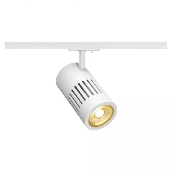 SLV - STRUCTEC LED 24W, Blanc, 3000K, 36�, adapt rail 1 all. inclus (144101)