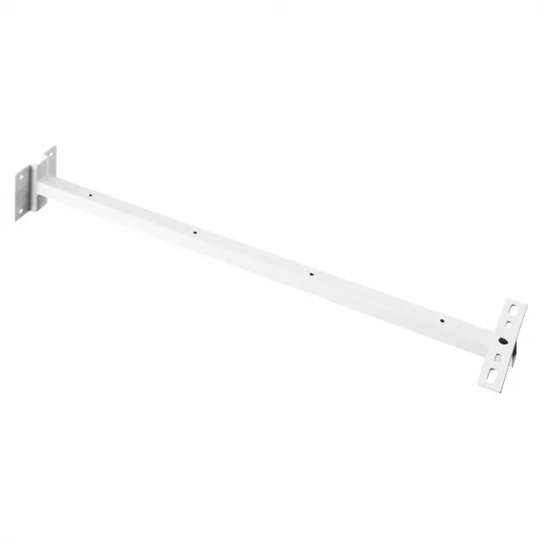 SLV - Support mural, pour Outdoor Beam et Milox, blanc, 80cm (234351)