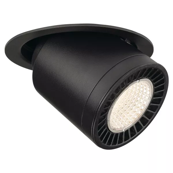 SLV - SUPROS, encastr� de plafond int�rieur, move, noir, LED, 31W, 3000K (114120)