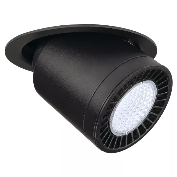 SLV - SUPROS, encastr� de plafond int�rieur, move, noir, LED, 31W, 4000K (114170)