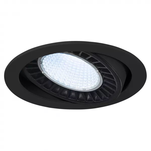 SLV - SUPROS, encastr� de plafond int�rieur, noir, LED, 31W, 4000K (114160)